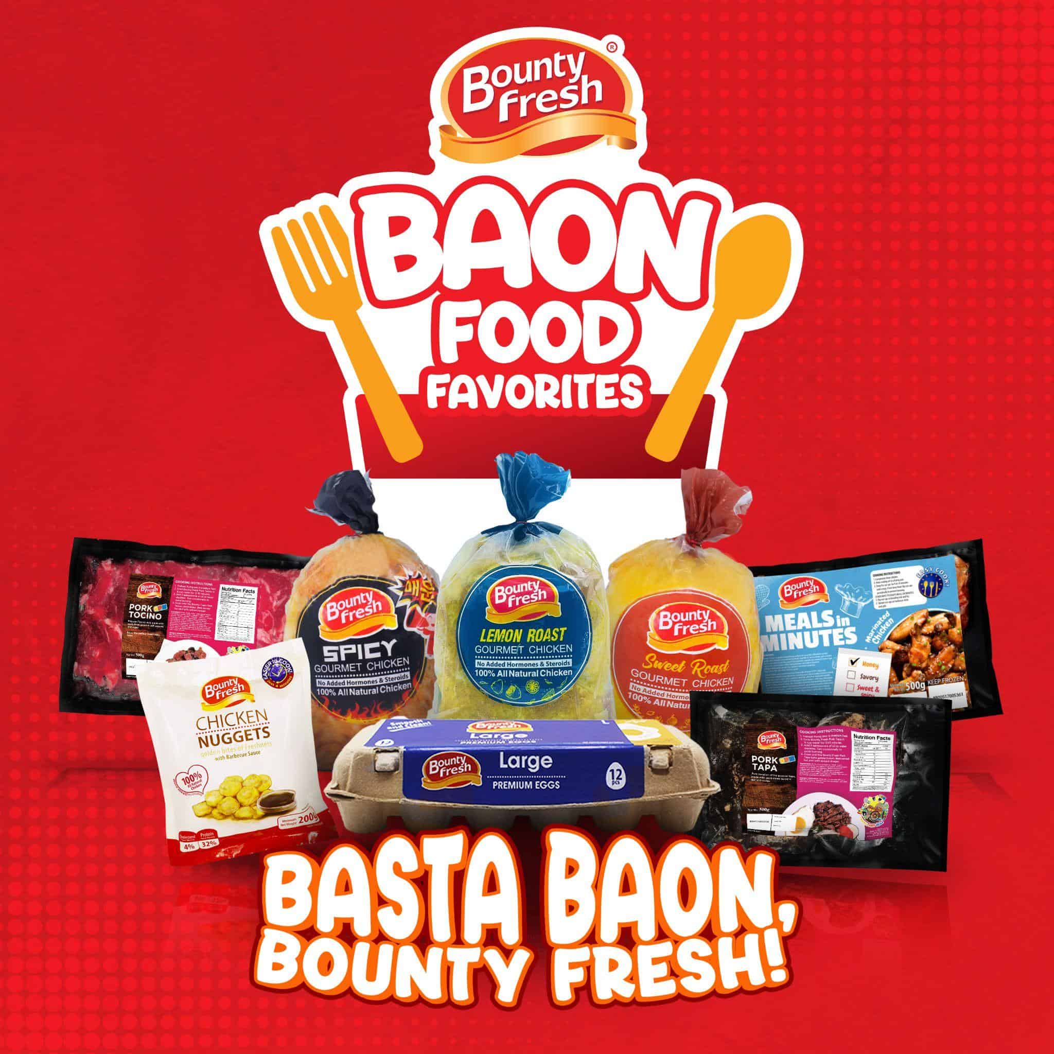 basta baon, bounty fresh